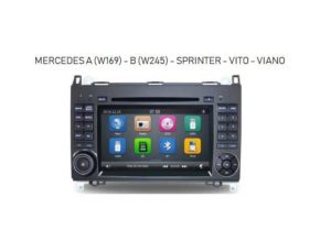 Mercedes-Benz A-W169 B-W245 Viano Vito Sprinter GPS Navigation Car Ste
