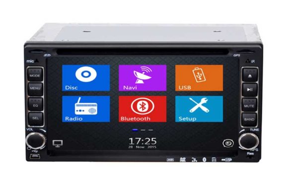 Οθόνη Android 2DIN GPS TV USB DVD