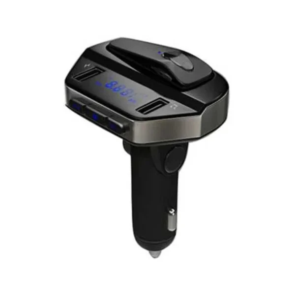 FM Bluetooth Transmitter με Ασύρματο Ακουστικό